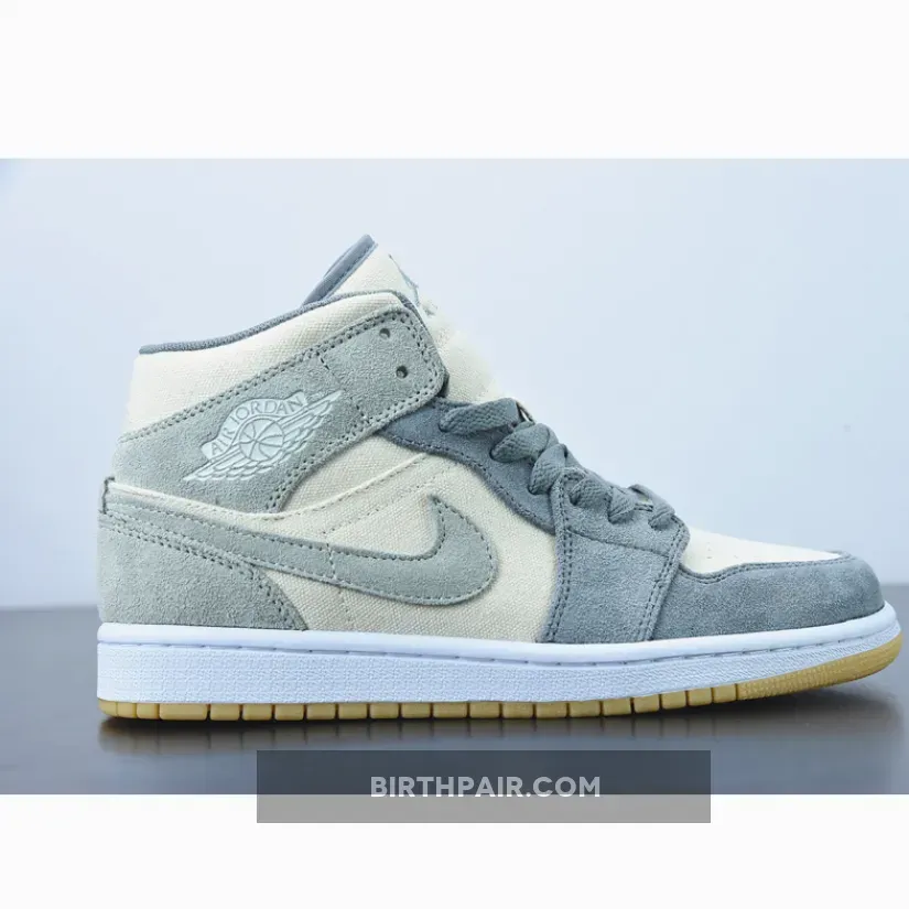 Coconut Milk Air Jordan 1 / Air Jordan 1 Mid Coconut Milk/Particle Grey/White