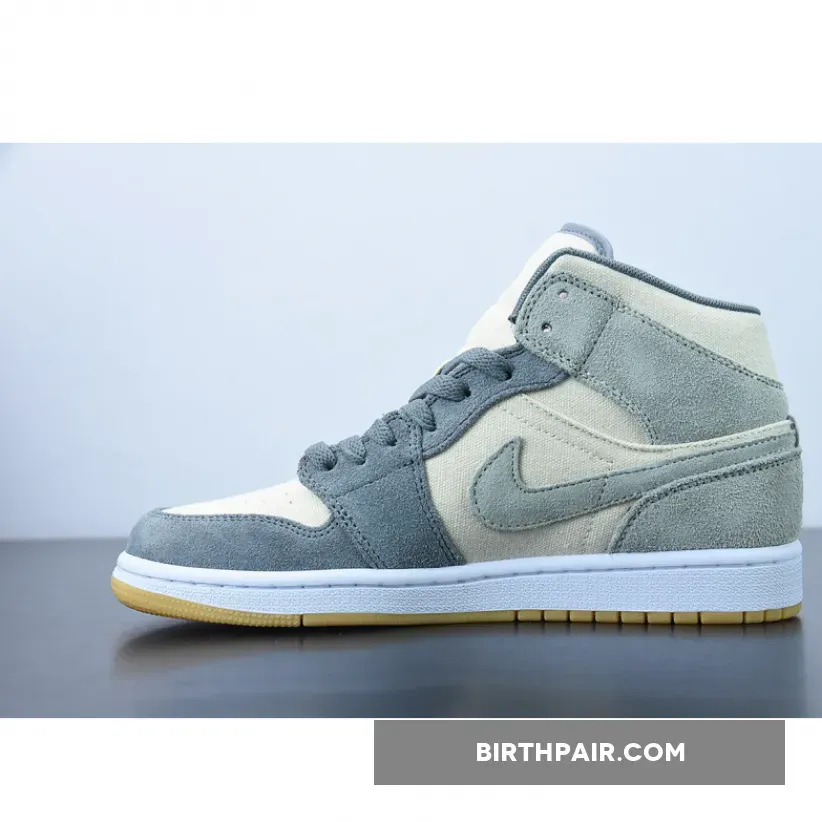 Coconut Milk Air Jordan 1 / Air Jordan 1 Mid Coconut Milk/Particle Grey/White