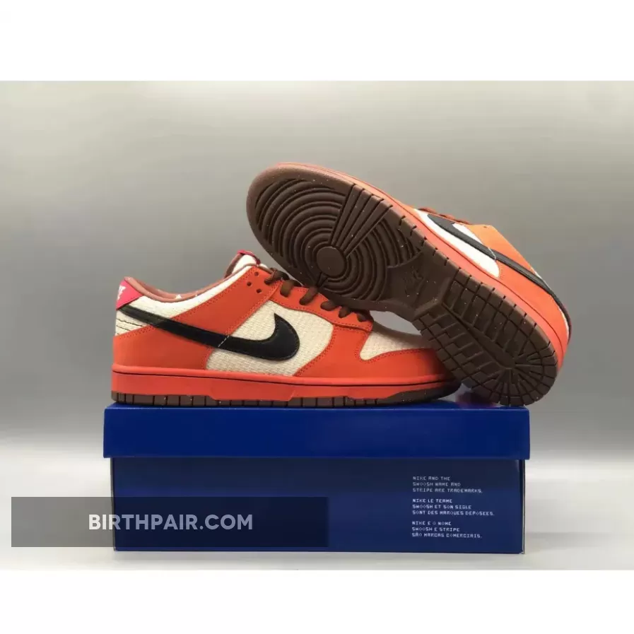 Nike SB Dunk Low Top Ramen Orange/Hemp