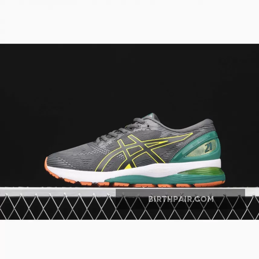 Asics Men's Gel-Nimbus 21 Dark Grey/Glacier Grey Outlet