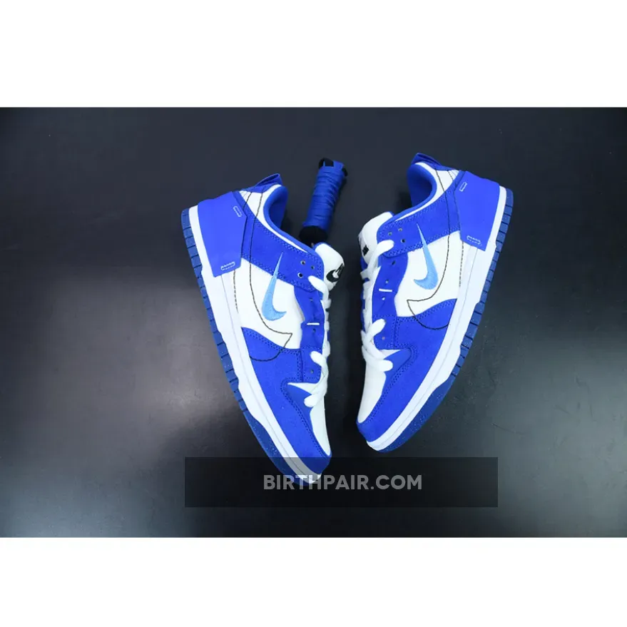 Nike Dunk Low Hyper Royal / Nike Dunk Low Disrupt 2 White/University Blue-Hyper Royal
