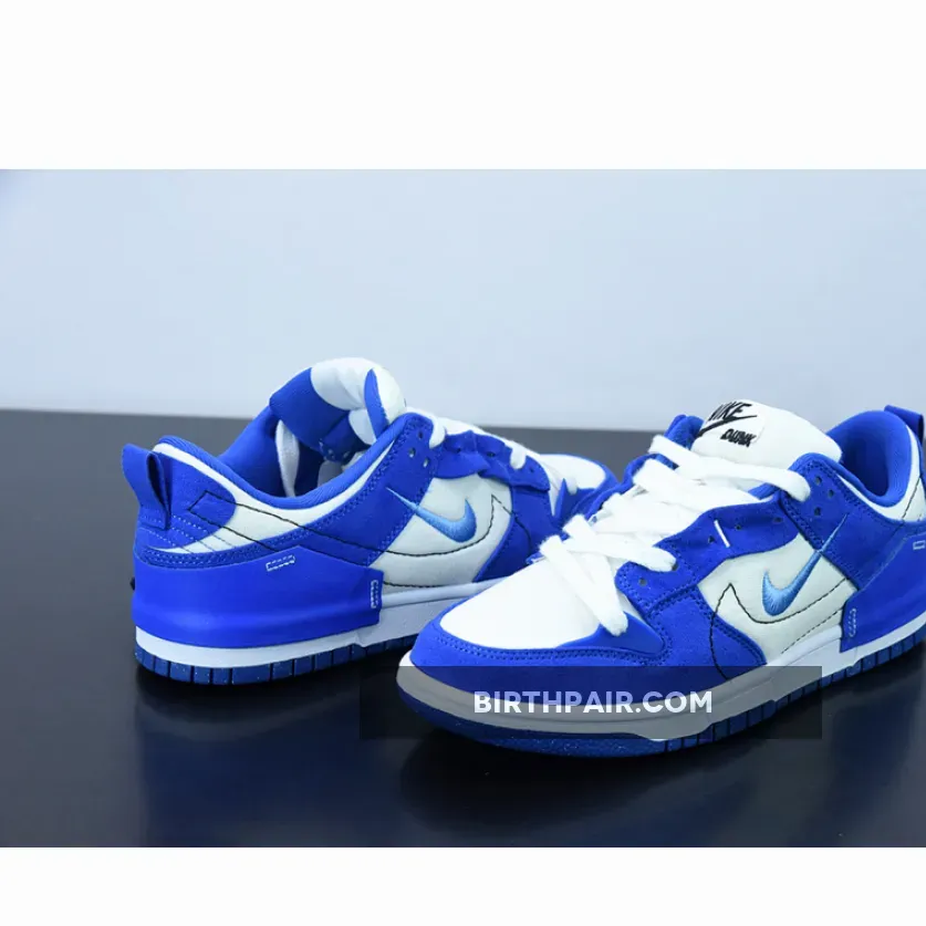 Nike Dunk Low Hyper Royal / Nike Dunk Low Disrupt 2 White/University Blue-Hyper Royal
