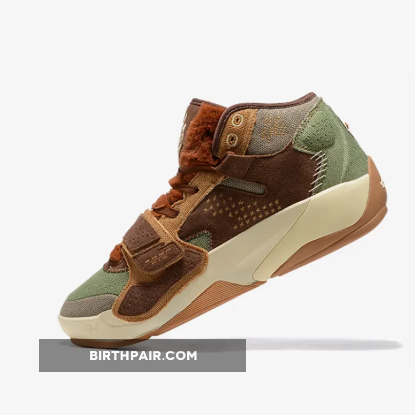 Zion 2 Shoes Voodoo Jordan Zion 2 Voodoo Flax/Muslin/Sesame-Fauna Brown