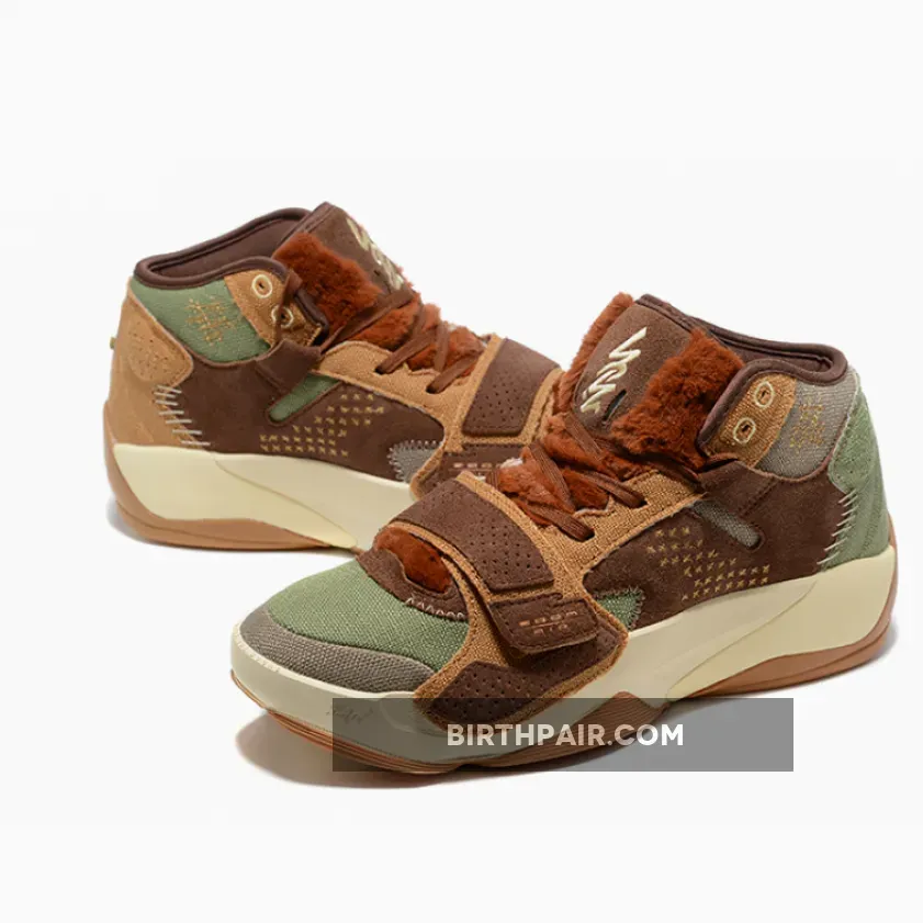 Zion 2 Shoes Voodoo Jordan Zion 2 Voodoo Flax/Muslin/Sesame-Fauna Brown