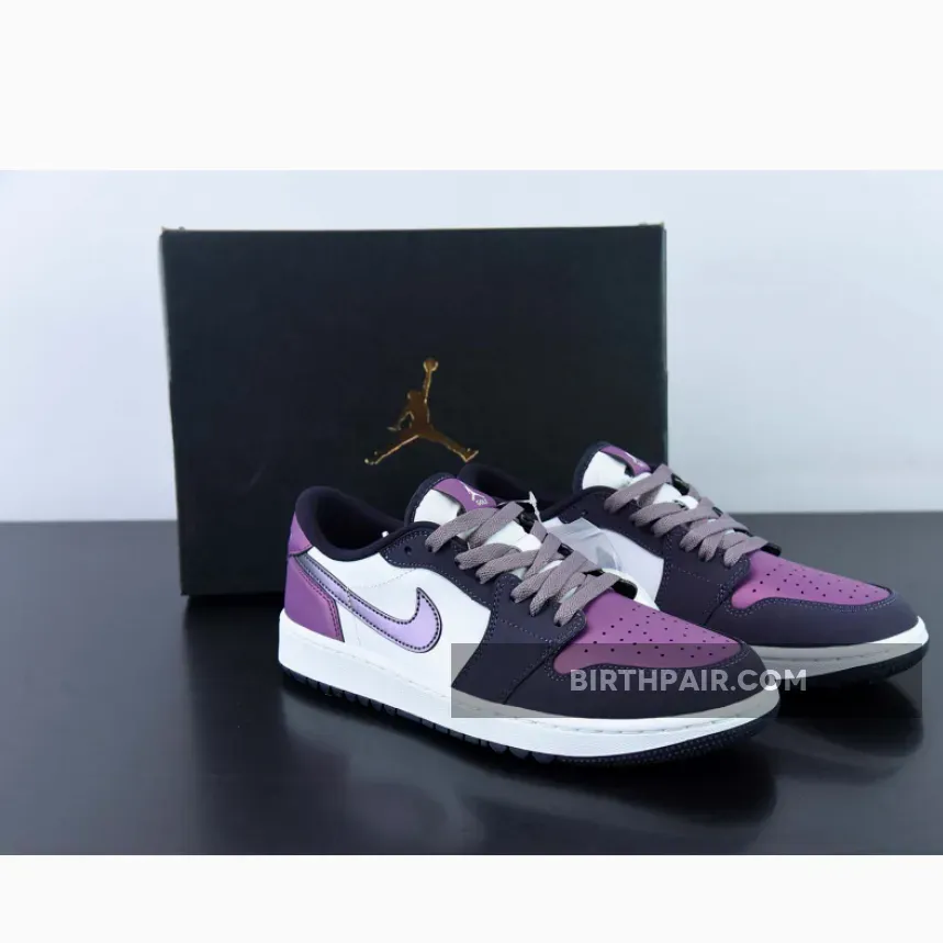 Air Jordan 1 Low Golf Purple Smoke DZ9787-155 / dq7582-100