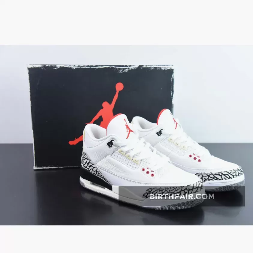 Air Jordan 3 'White Cement Reimagined' DN3707-100 / jordan 3 2023