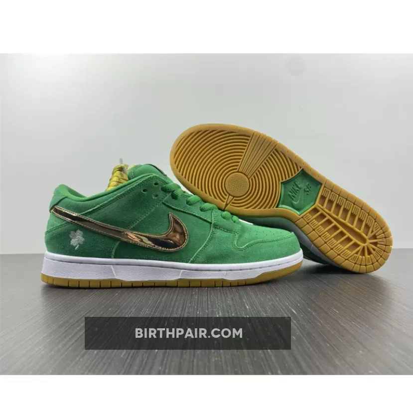Lucky Green Nike Dunks / Nike SB Dunk Low 'St. Patrick's Day' Lucky Green