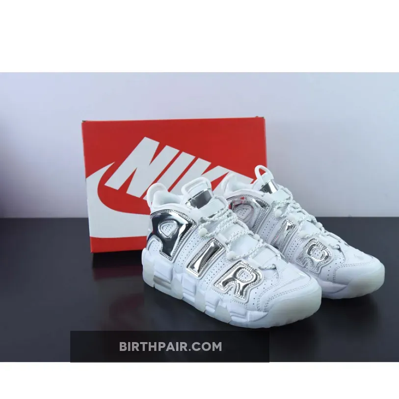 Nike Air More Uptempo Chrome Air More Uptempo White/Chrome-Blue Tint