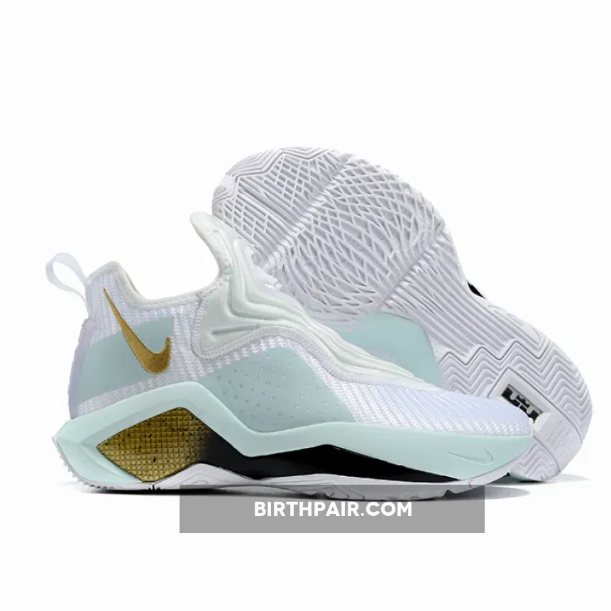 Nike LeBron Soldier 14 White Gold lebron 8 gold