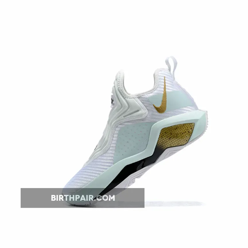 Nike LeBron Soldier 14 White Gold lebron 8 gold