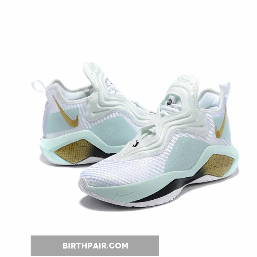 Nike LeBron Soldier 14 White Gold lebron 8 gold