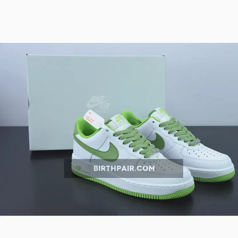 Nike Air Force 1 Low White and Green DH7561-105 #nike air force 1 low green