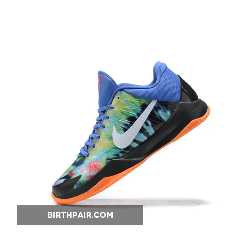 Kobe 5 Eybl Tie Dye / Nike Kobe 5 Protro 'EYBL Tie-Dye' Multi-Color/Black-Orange