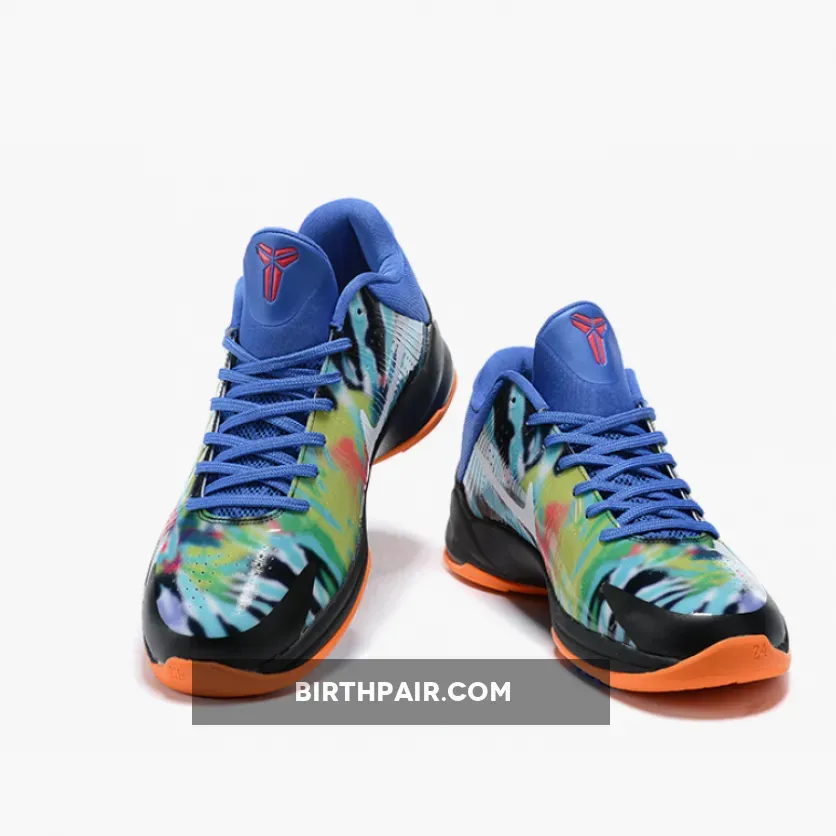 Kobe 5 Eybl Tie Dye / Nike Kobe 5 Protro 'EYBL Tie-Dye' Multi-Color/Black-Orange