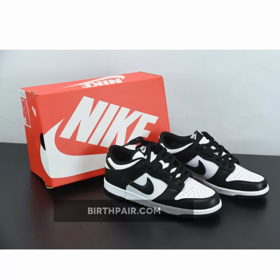 Panda Dunk Drop Date Nike Dunk Low Black White DD1391-100