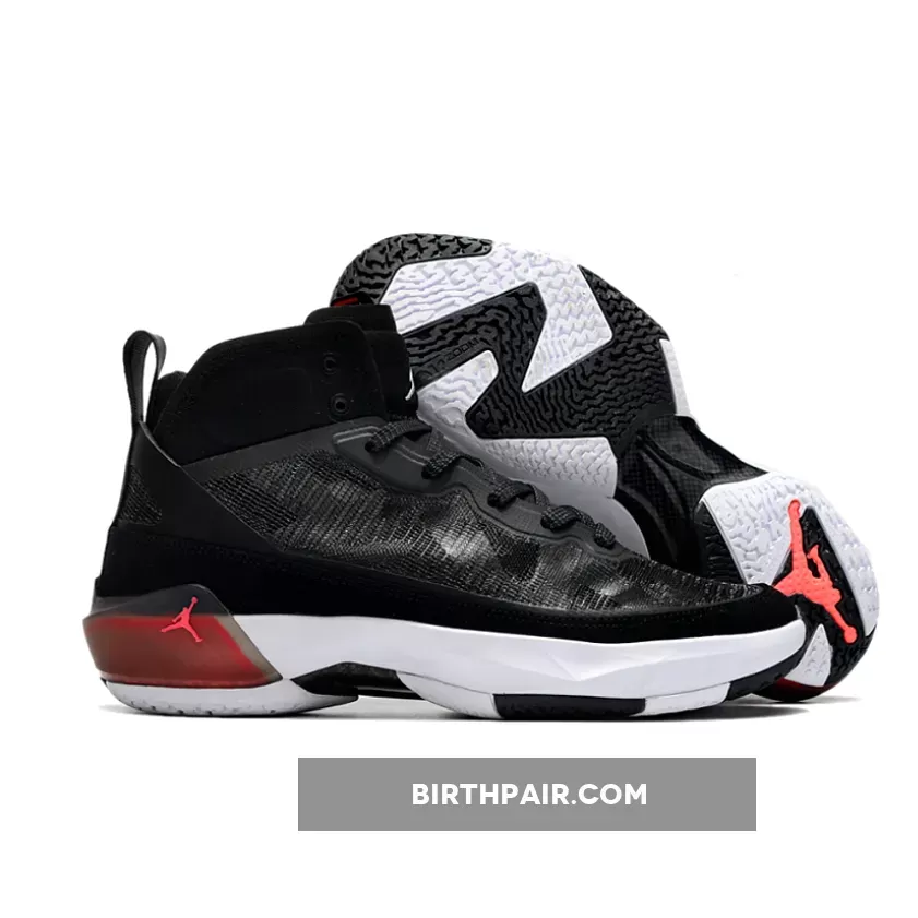 Air Jordan 37 Black/White-Hot Punch-Multi-Color DD6958-091 Discount