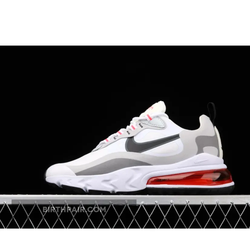 Nike Air Max 270 React White Flash Crimson Online