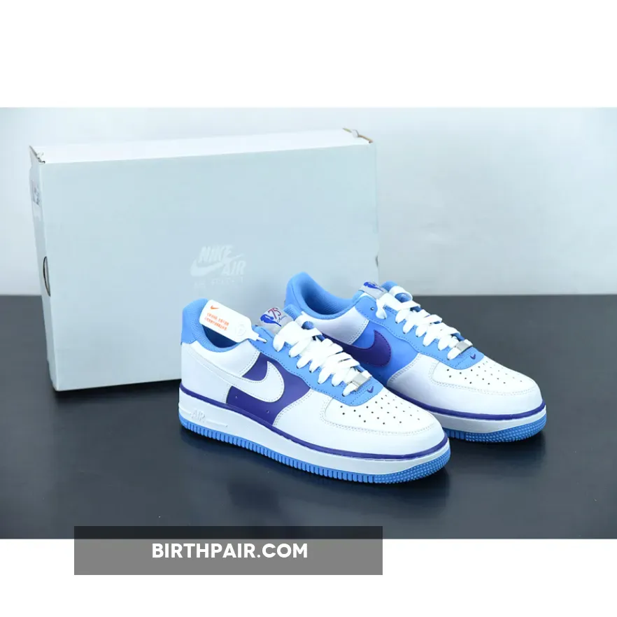 Lakers Color Shoes NBA x Nike Air Force 1 EMB 'Lakers' DC8874-101