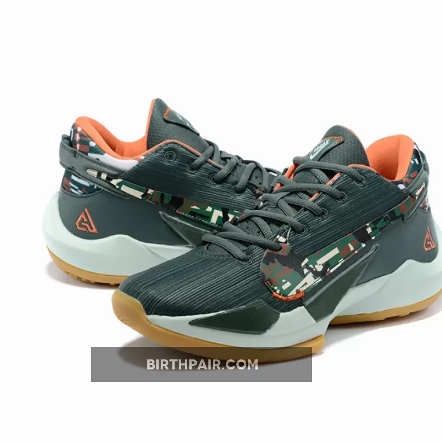Green Freak / Nike Zoom Freak 2 'Bamo' Vintage Green/Pistachio Frost