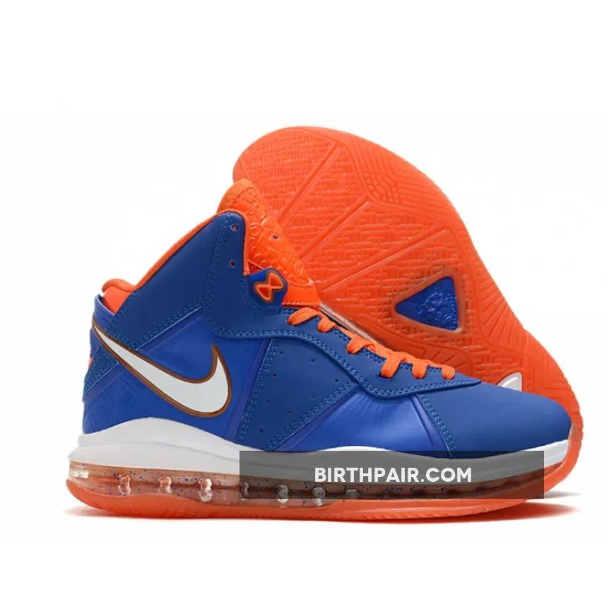Nike LeBron 8 'HWC 2021' Varsity Royal/Orange Blaze/Total Orange/White #lebron 8 blue orange
