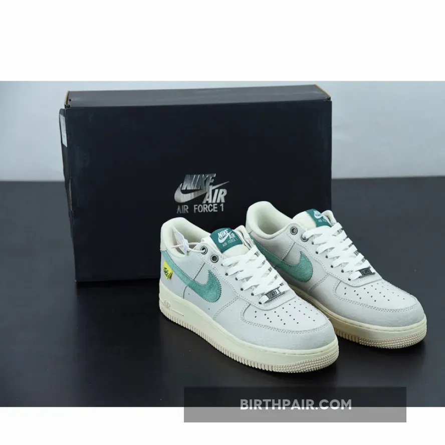 Nike Air Force 1 Low 'Standing The Test Of Time' White Green DO5876-100 #nike air force 1 low test of time sail green