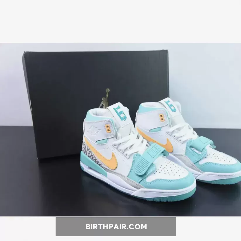 Restock Jordan Legacy 312 Guo Ailun Pe Teal White Jordans And Nebula