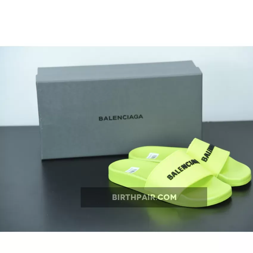 Balenciaga Logo Pool Sides Sandals Volt 1675867601 To Buy