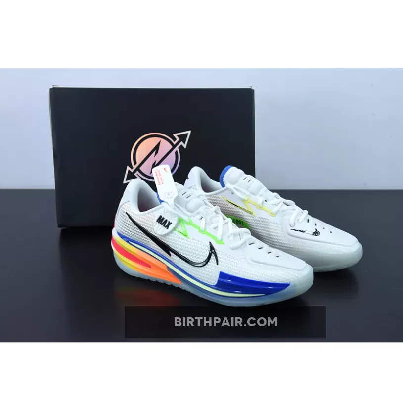 Nike Zoom GT Cut 'Ghost' White Blue Green Yellow #nike gt cut ghost release date