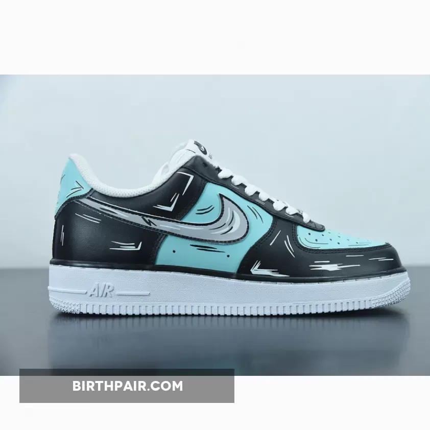 Air Force 1 Black Sale Nike Air Force 1 Low Black Green