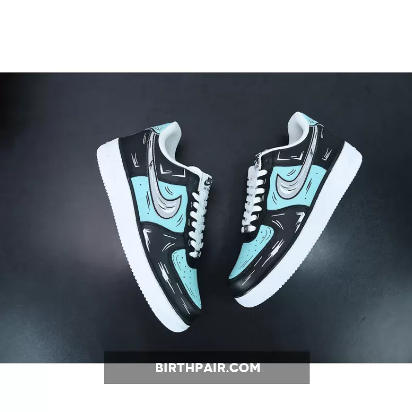 Air Force 1 Black Sale Nike Air Force 1 Low Black Green