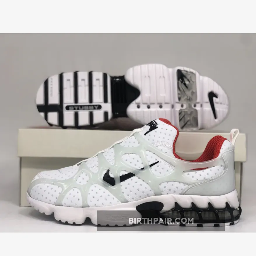 Stussy x Nike Air Zoom Spiridon Kukini White Nike Stussy Spiridon Kukini