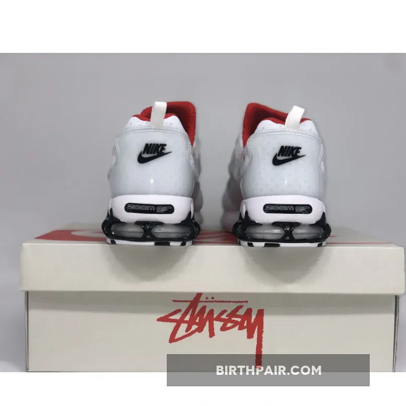 Stussy x Nike Air Zoom Spiridon Kukini White Nike Stussy Spiridon Kukini