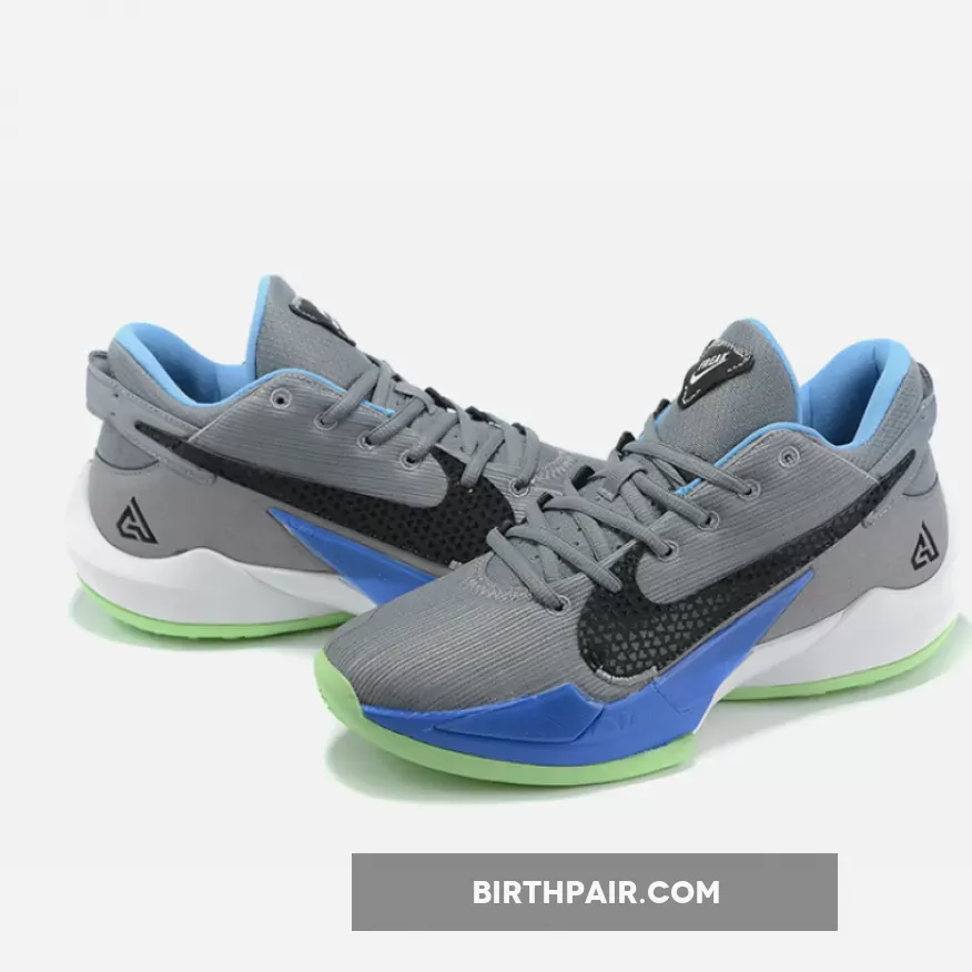 Nike Zoom Freak 2 Particle Grey/Black-Blue Beyond-Sail