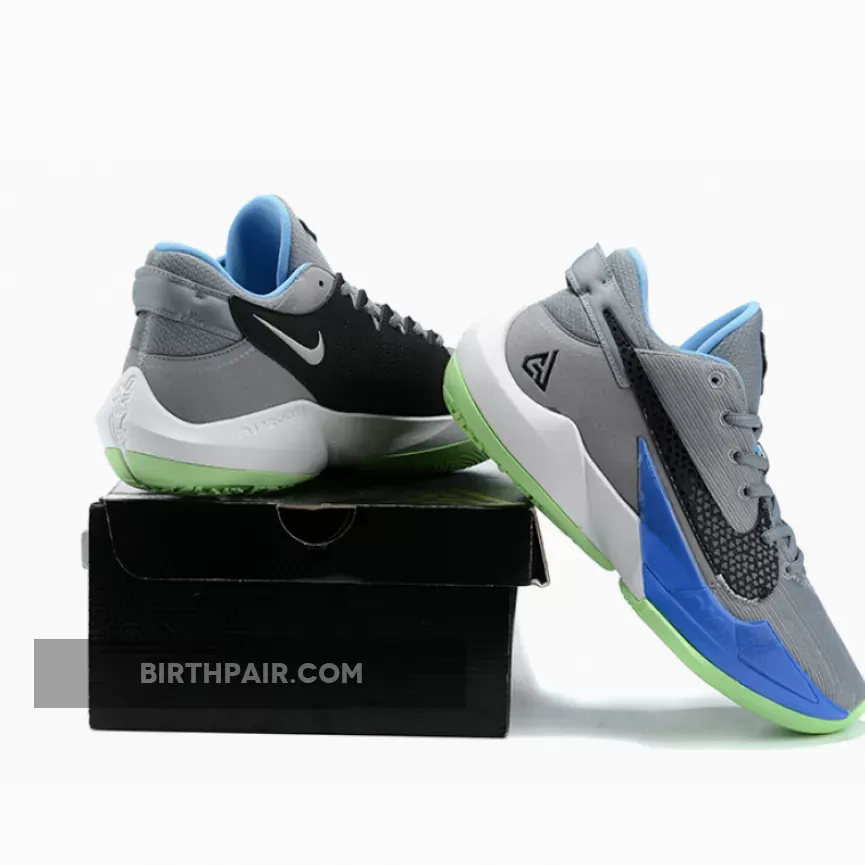 Nike Zoom Freak 2 Particle Grey/Black-Blue Beyond-Sail