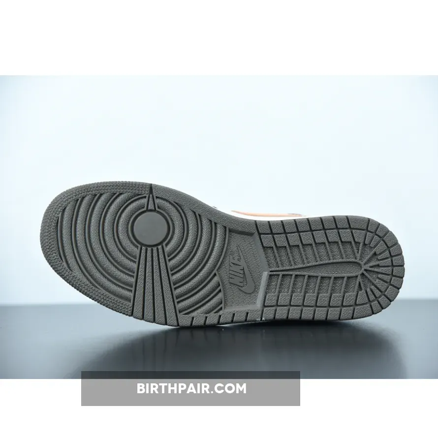 Air Jordan 1 Mid Peach Mocha / Peach Jordans 1 DH0210-100