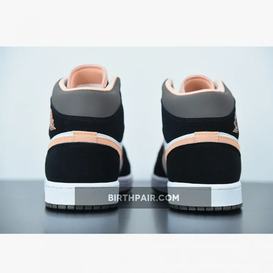 Air Jordan 1 Mid Peach Mocha / Peach Jordans 1 DH0210-100