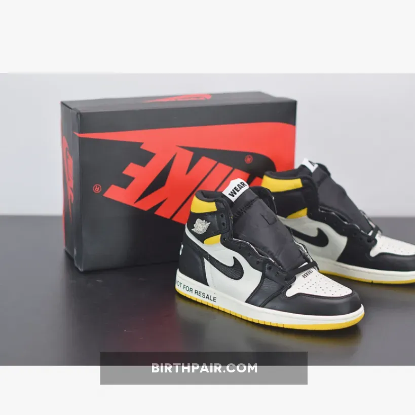 Varsity Maize Jordan 1 Air Jordan 1 Retro High OG NRG 'Not For Resale' 861428-107