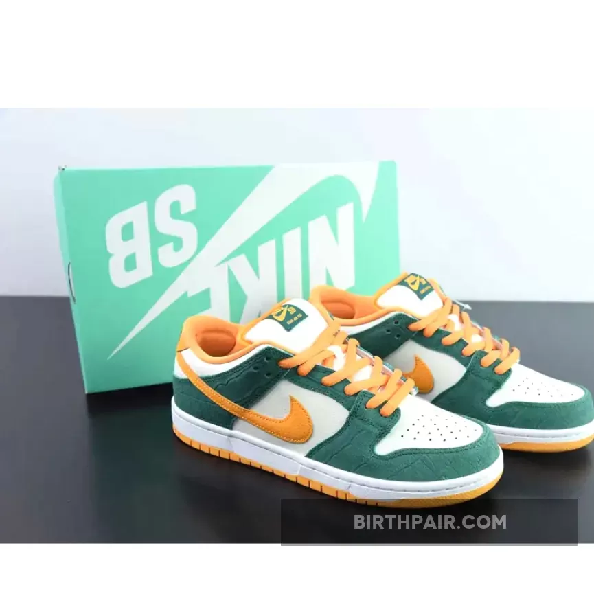 Nike SB Dunk Low Legion Pine Kumquat / Jeordan Legon 304292-383