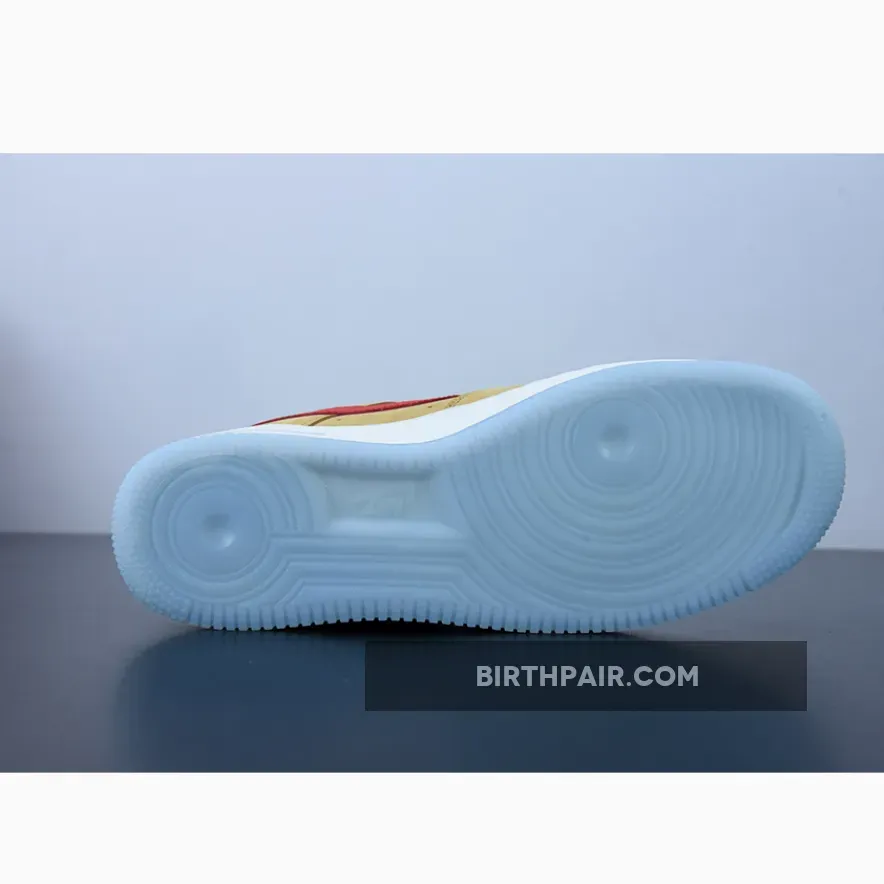 Nike Air Force 1 Low Satellite DQ7628-200 Blue And Tan Nike