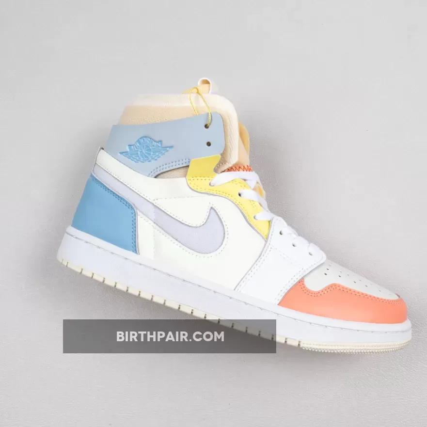 Air Jordan 1 Zoom CMFT 'To My First Coach' Sail/White-Zitron My Jordan