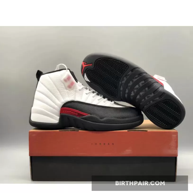 Air Jordan 12 Red Taxi White/Gym Red/Black