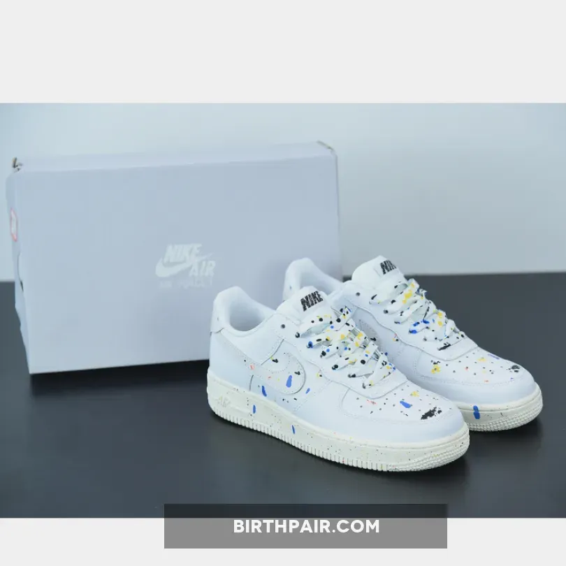 Air Force 1 Splatter Nike Air Force 1 '07 LV8 'Paint Splatter'