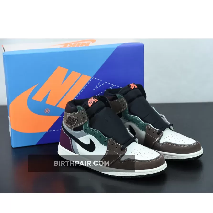 Jordan 1 High OG Hand Crafted DH3097-001 Air Jordan 1 Retro High Og - Black/archaeo Brown