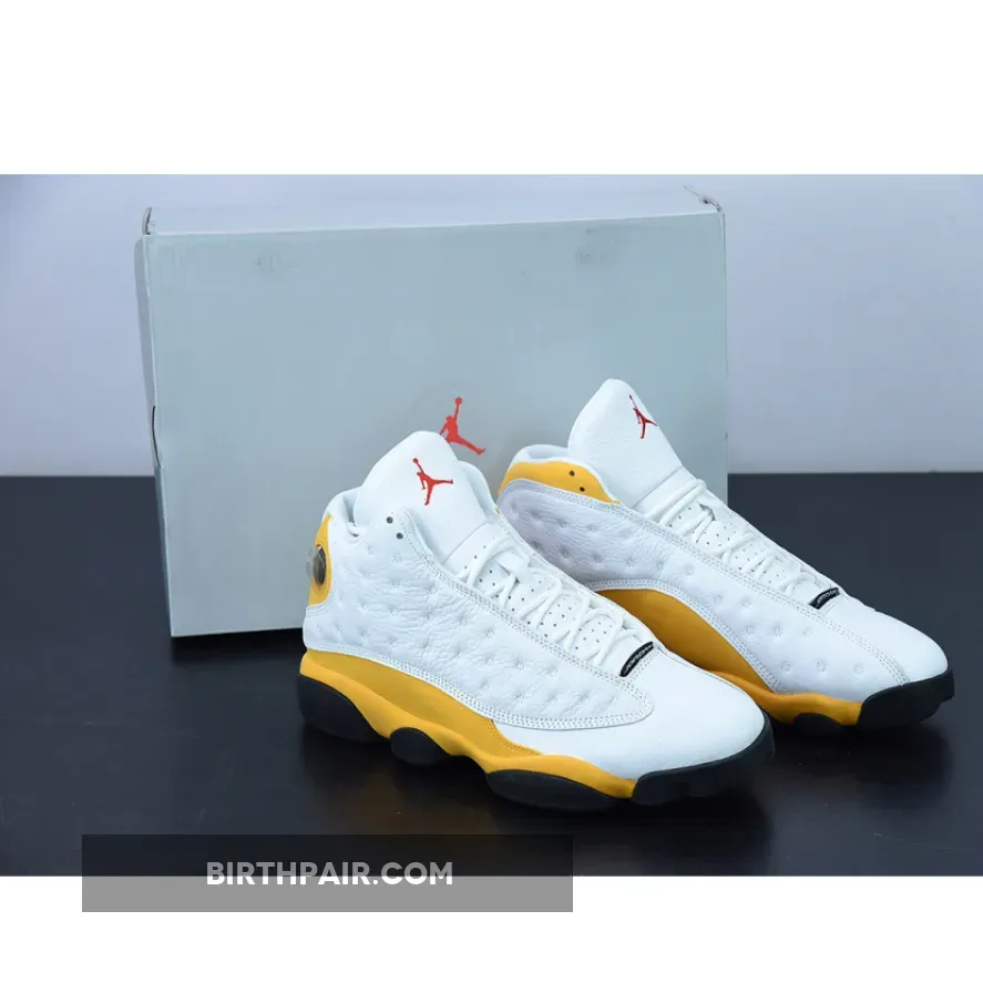 Air Jordan 13 Yellow Air Jordan 13 'Del Sol' White/Del Sol-Black