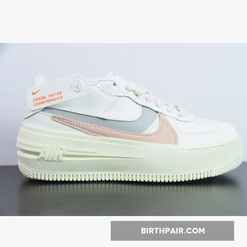 Nike Air Force 1 PLT.AF.ORM Sail Silver Orange DJ9946-104