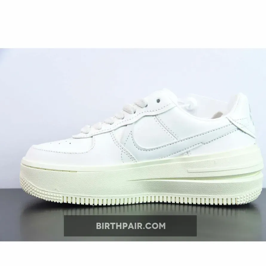 Nike Air Force 1 PLT.AF.ORM Sail Silver Orange DJ9946-104