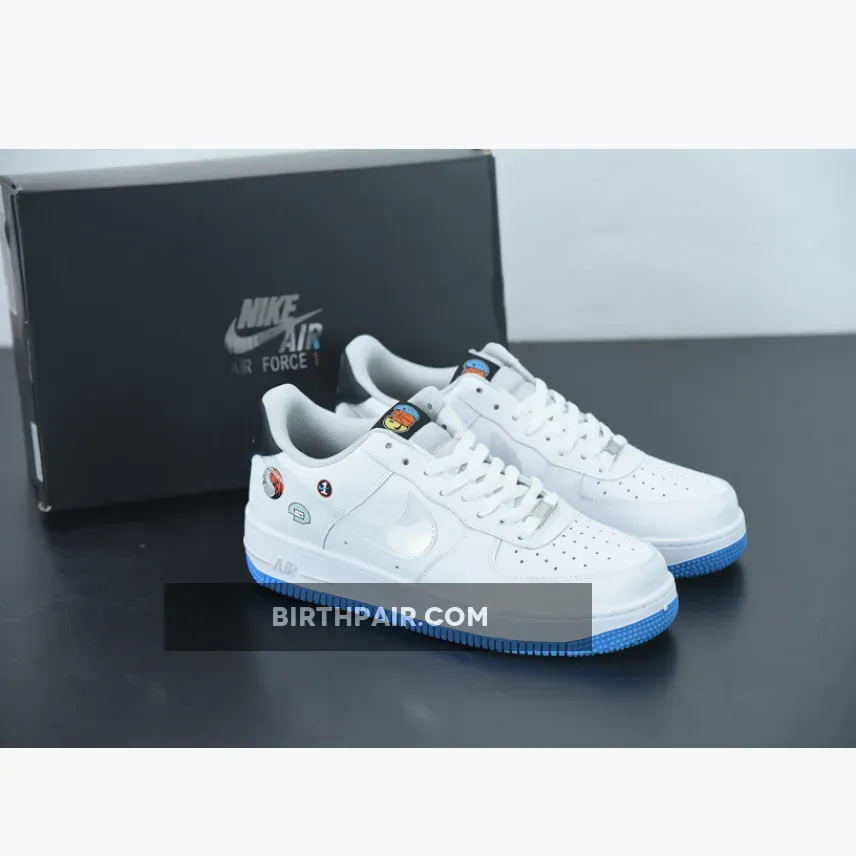 Nike Air Force 1 'Sticker' White/Wolf Grey/Black/Multi-Color - air force 1 stickers