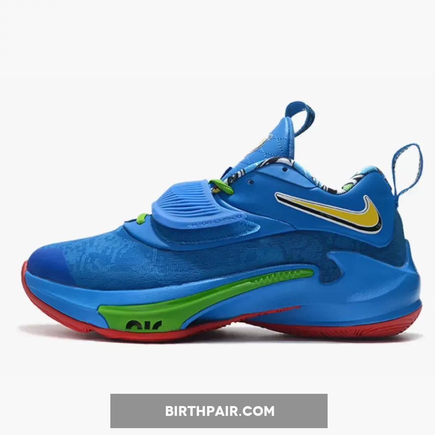 UNO X Nike Zoom Freak 3 Photo Blue/Black-White-University Red / Uno Freak