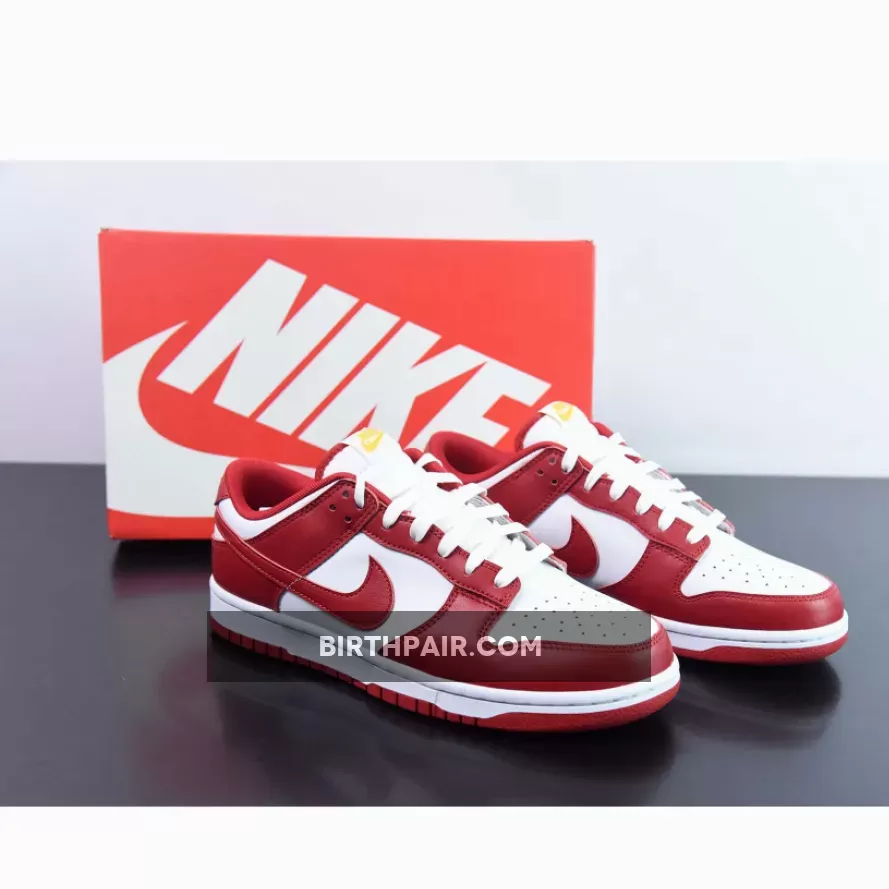 What The Nike Nike Dunk Low 'Cardinal' Gym Red/White
