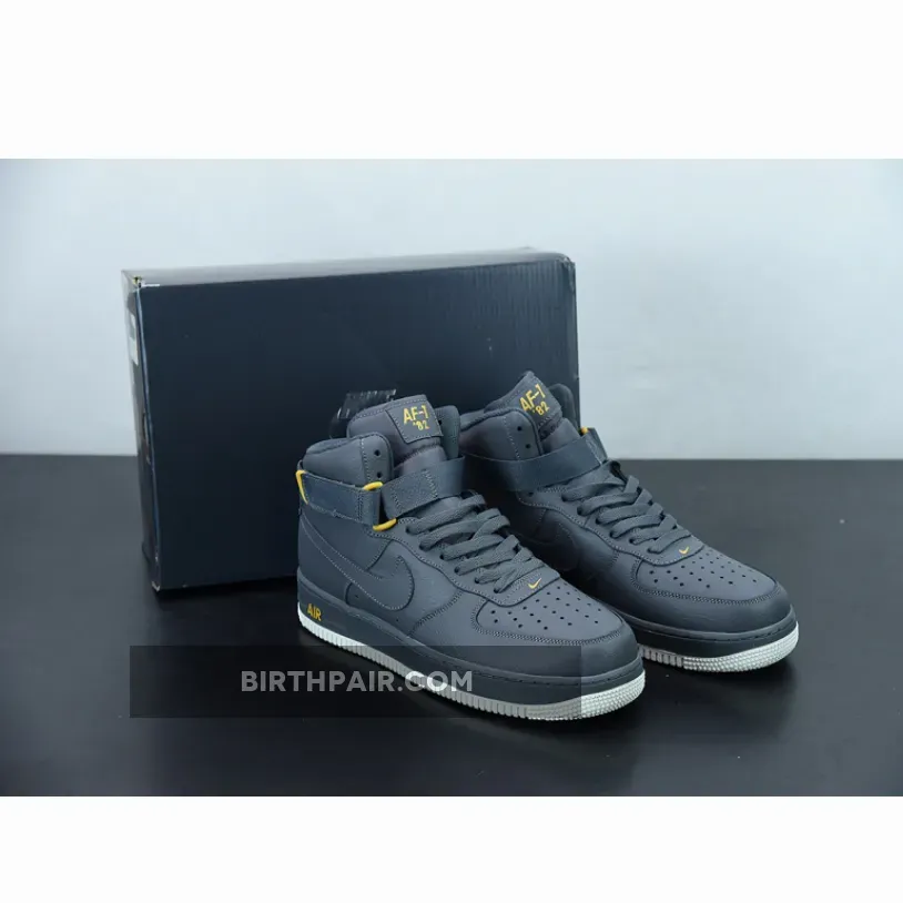 Metallic Gold Air Force 1 Nike Air Force 1 High Cool Grey/White-Metallic Gold